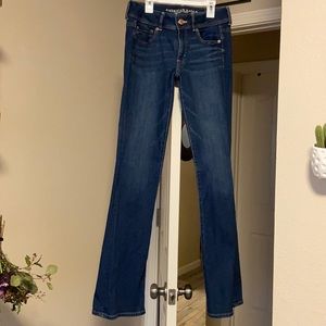 American eagle boot cut jeans size 4